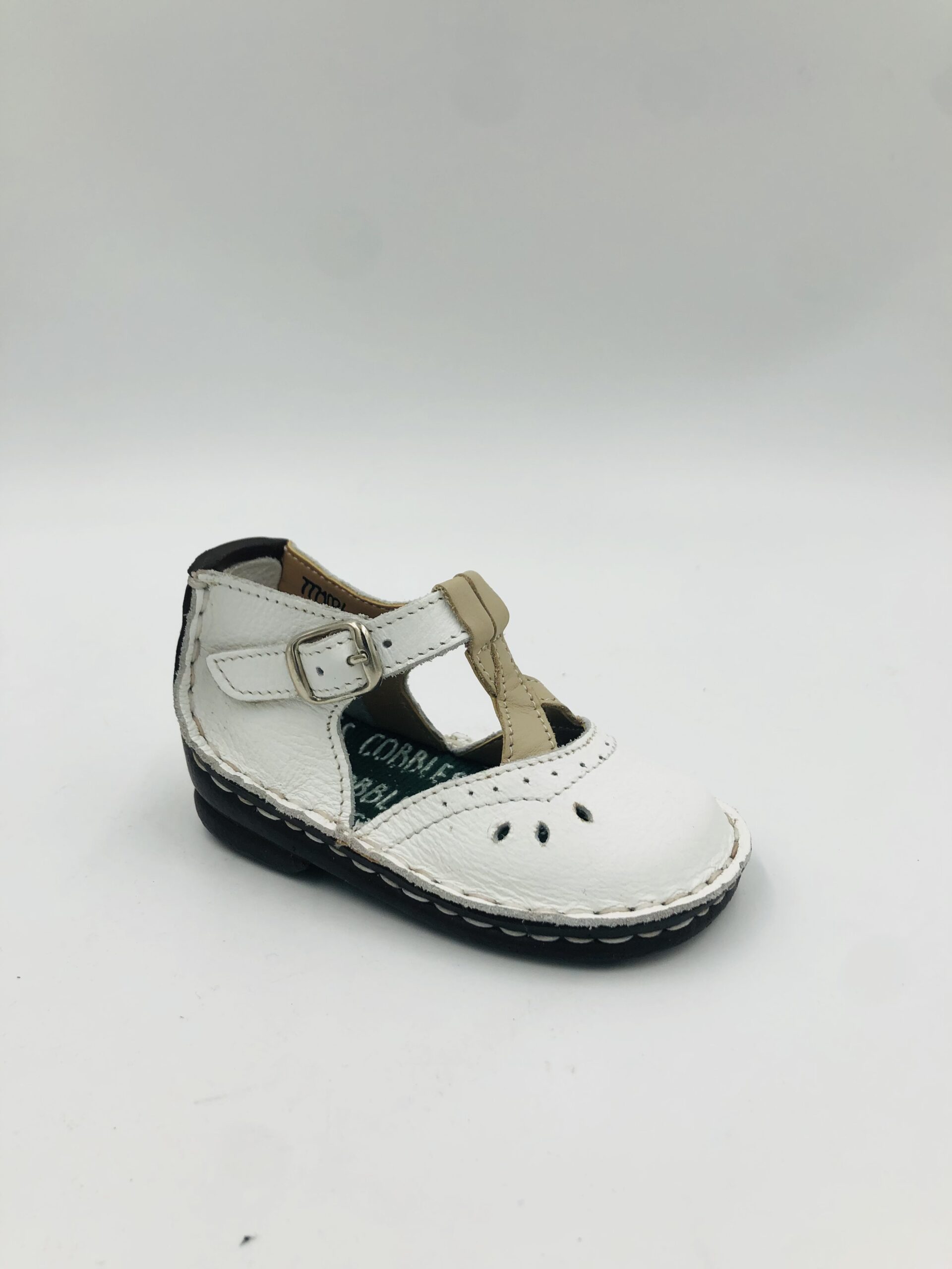Cobbles 243 White/Ice Toddlers Shoe
