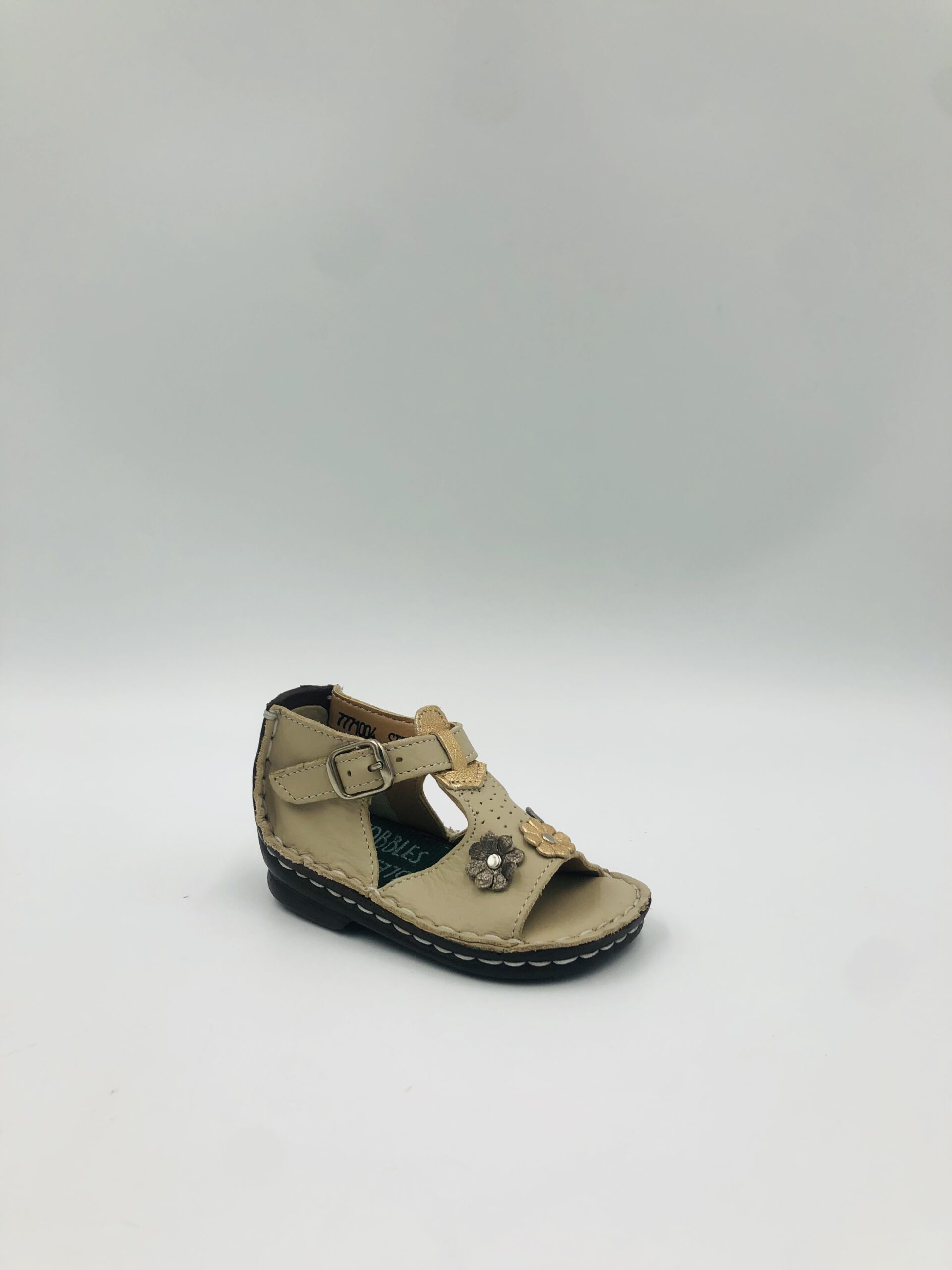 Cobbles 246 Ice/Gold/Pewter Toddlers Sandal