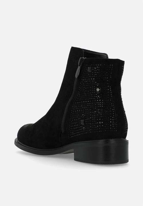 Miss Black Zadar 2 Black Ladies Ankle Boot - Image 3