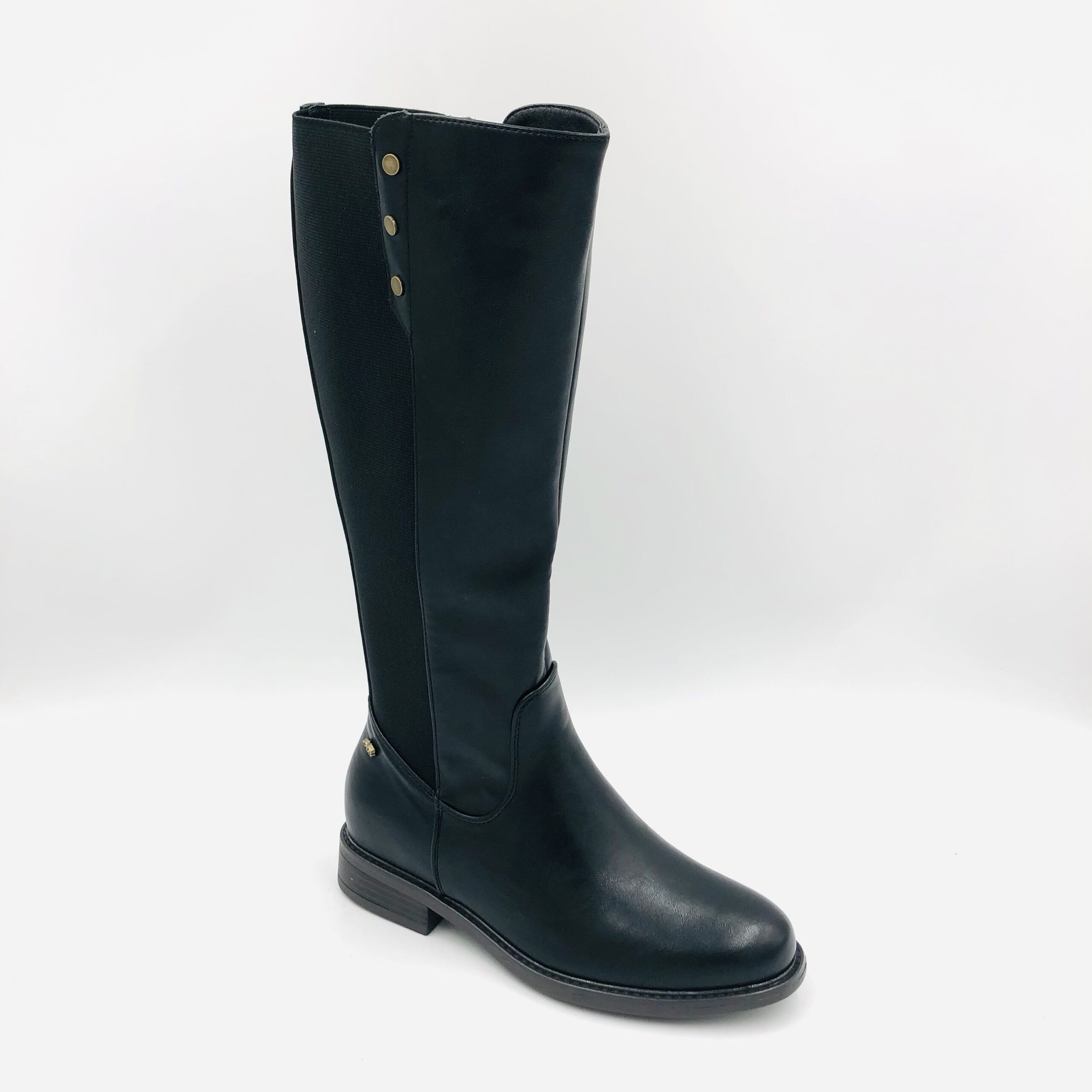 Miss Black Victoria 4 Black Ladies Rider Boot