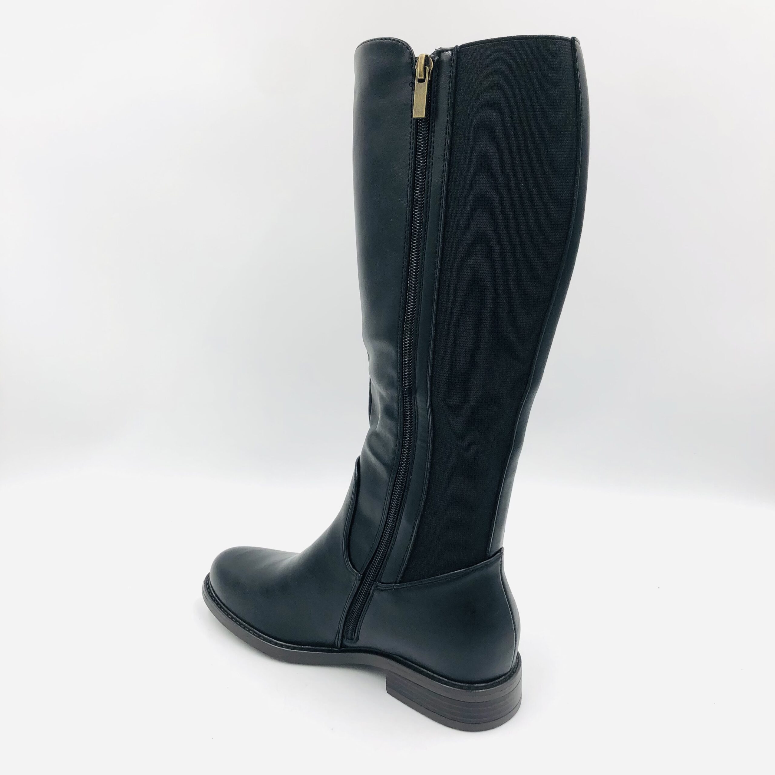 Miss Black Victoria 4 Black Ladies Rider Boot - Image 3