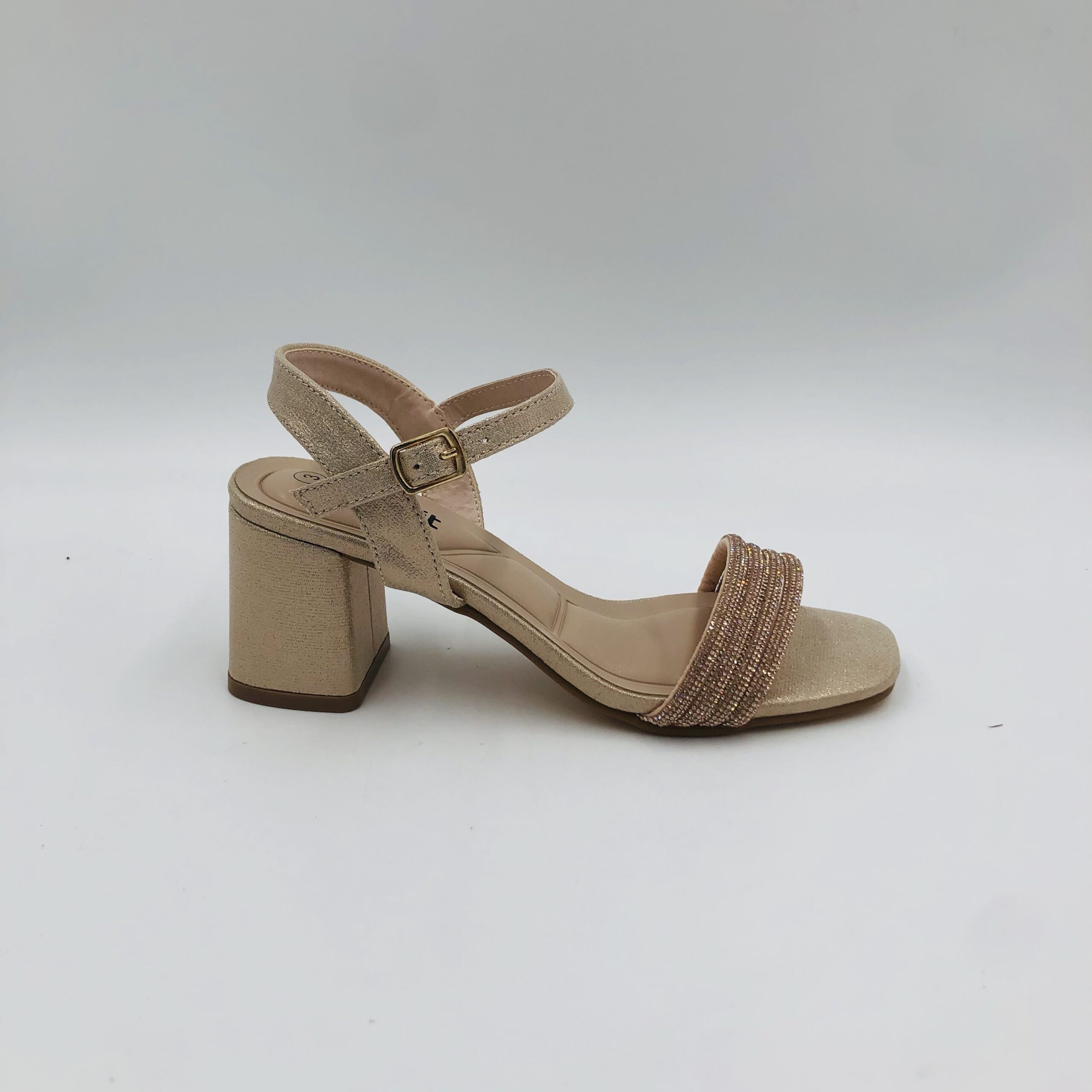 Orbit Ljde01 Champagne Dazzel Evening Sandal - Image 2