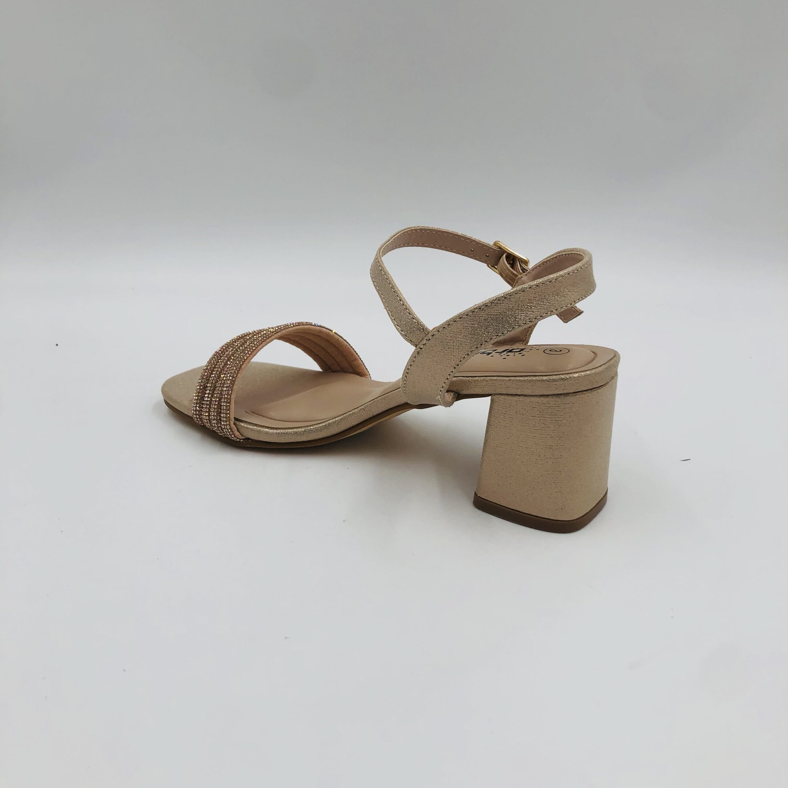 Orbit Ljde01 Champagne Dazzel Evening Sandal - Image 3