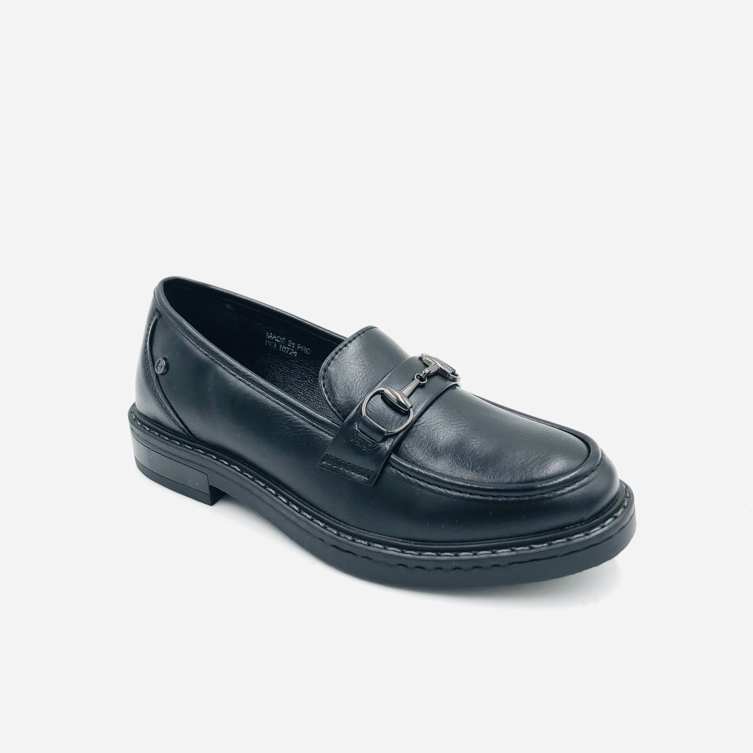 Pierre Cardin 10724 Black Ladies Loafer