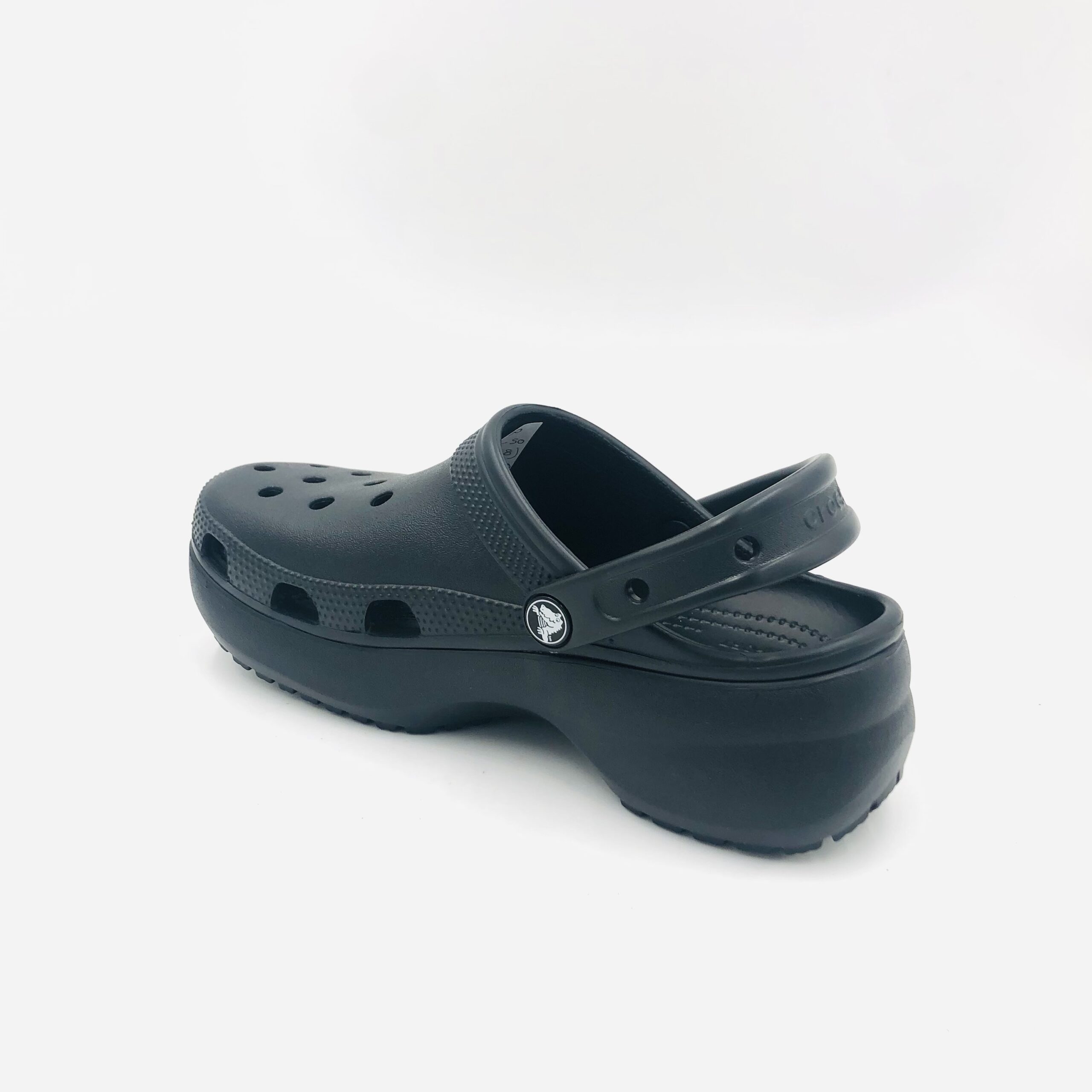 Crocs Classic Platform Clog Black - Image 3
