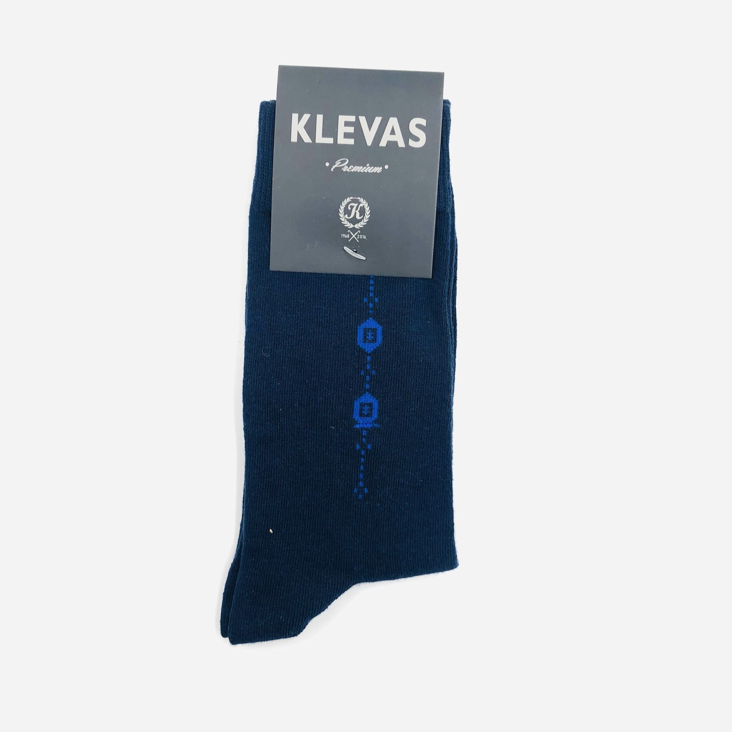 Klevas Genoa Navy Mens Socks