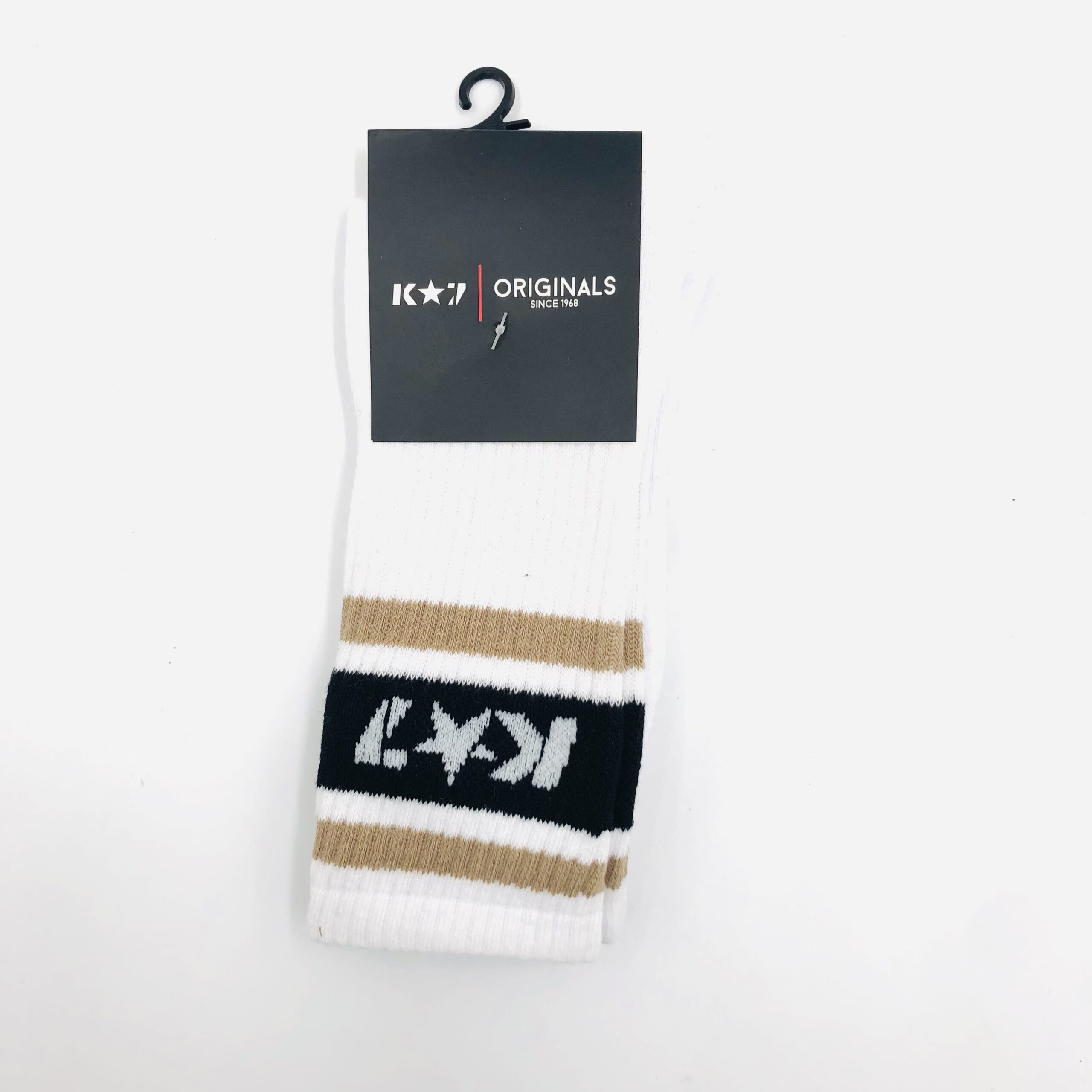 K7 Nadal White Unisex Socks