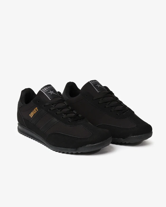 Soviet Mens Rome Full Black Sneaker - Image 2