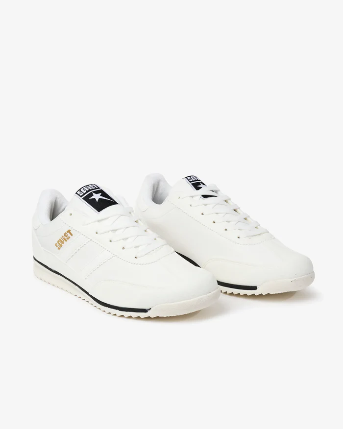 Soviet Mens Rome White Sneaker - Image 3