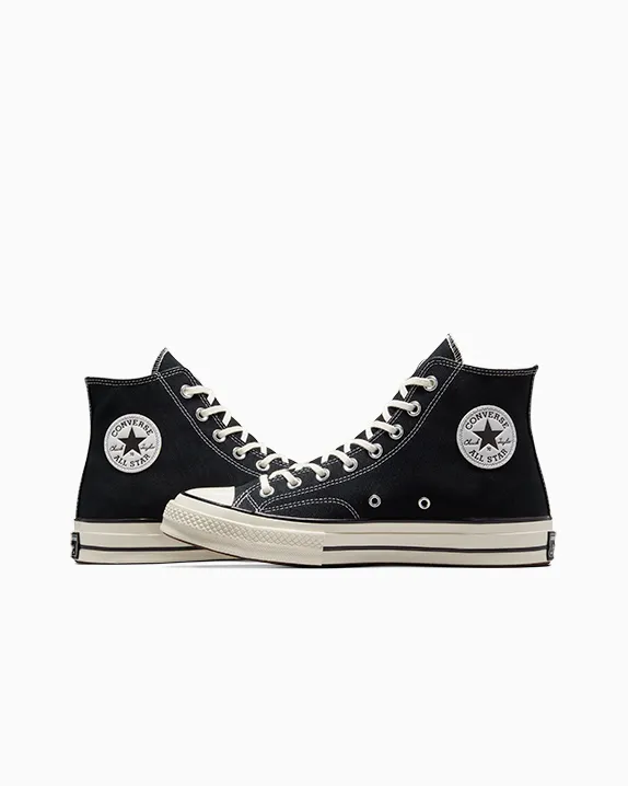 Converse Chuck 70 Classic Black Unisex Hi-Top - Image 7