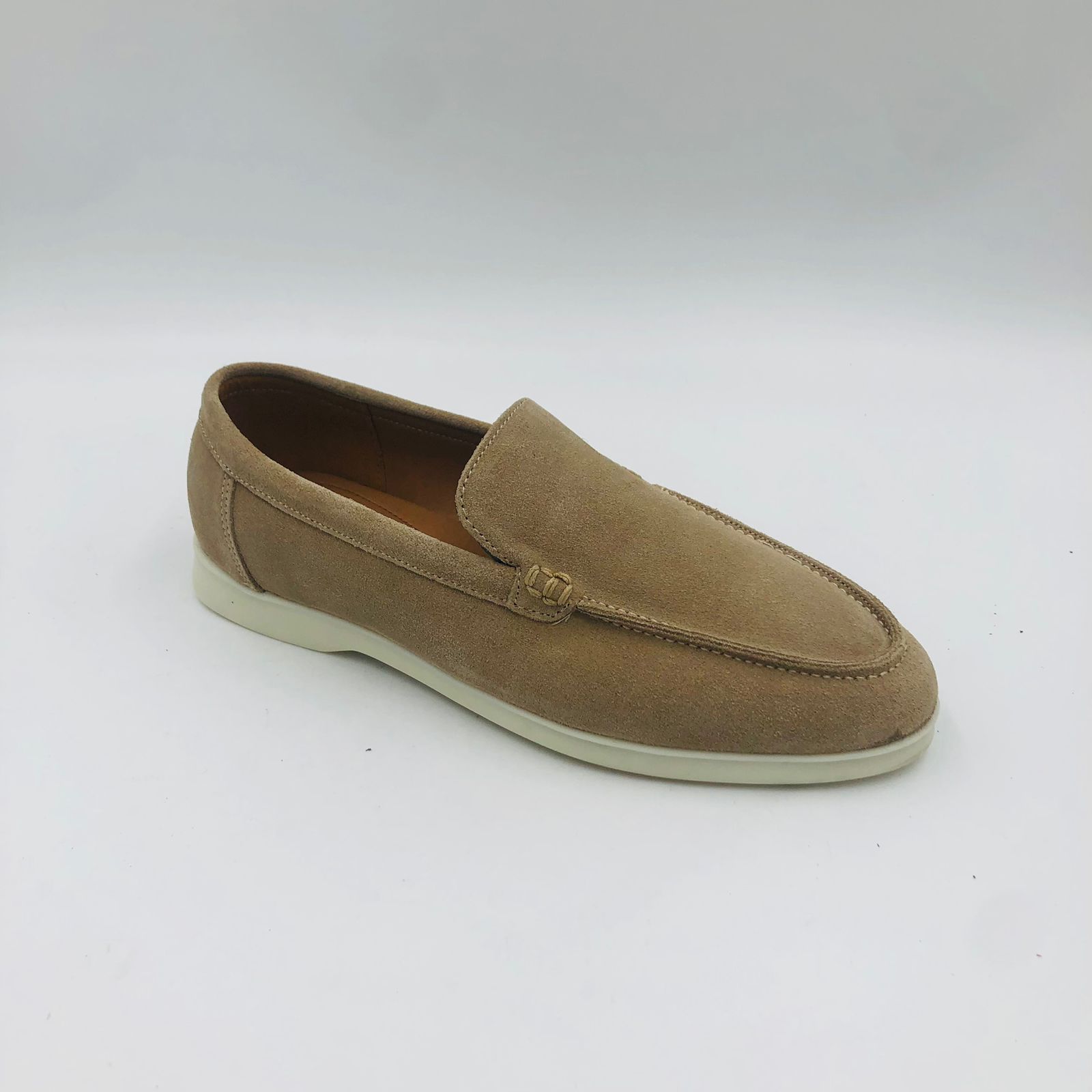 Arno Sig 1 Mens Taupe Loafer - Image 2