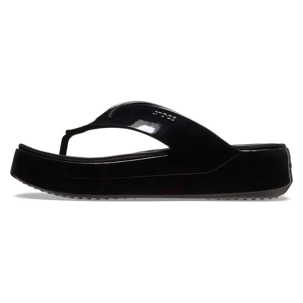 Crocs Getaway Platform Patent Ladies Flip - Image 3