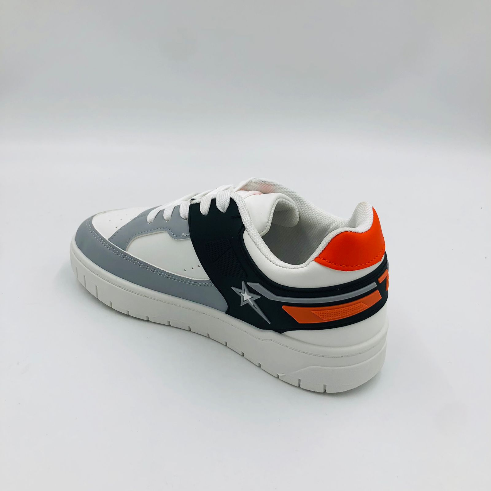 Soviet Kids Addison White/Black/Orange Sneaker - Image 2