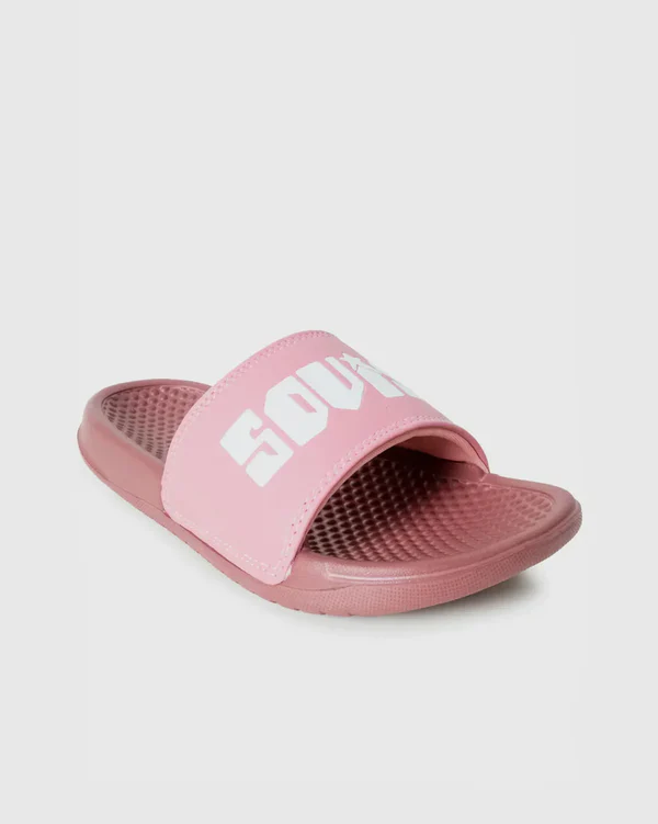 Soviet Kids Bahamas Pink & White Slides