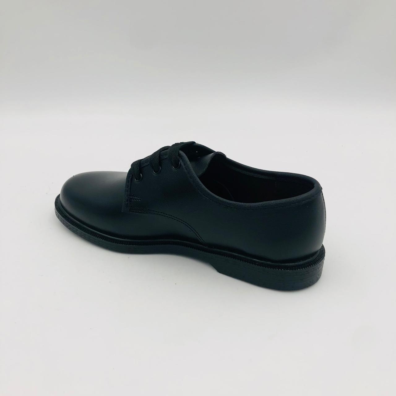 Bata College Kids Black School Shoes - Image 3