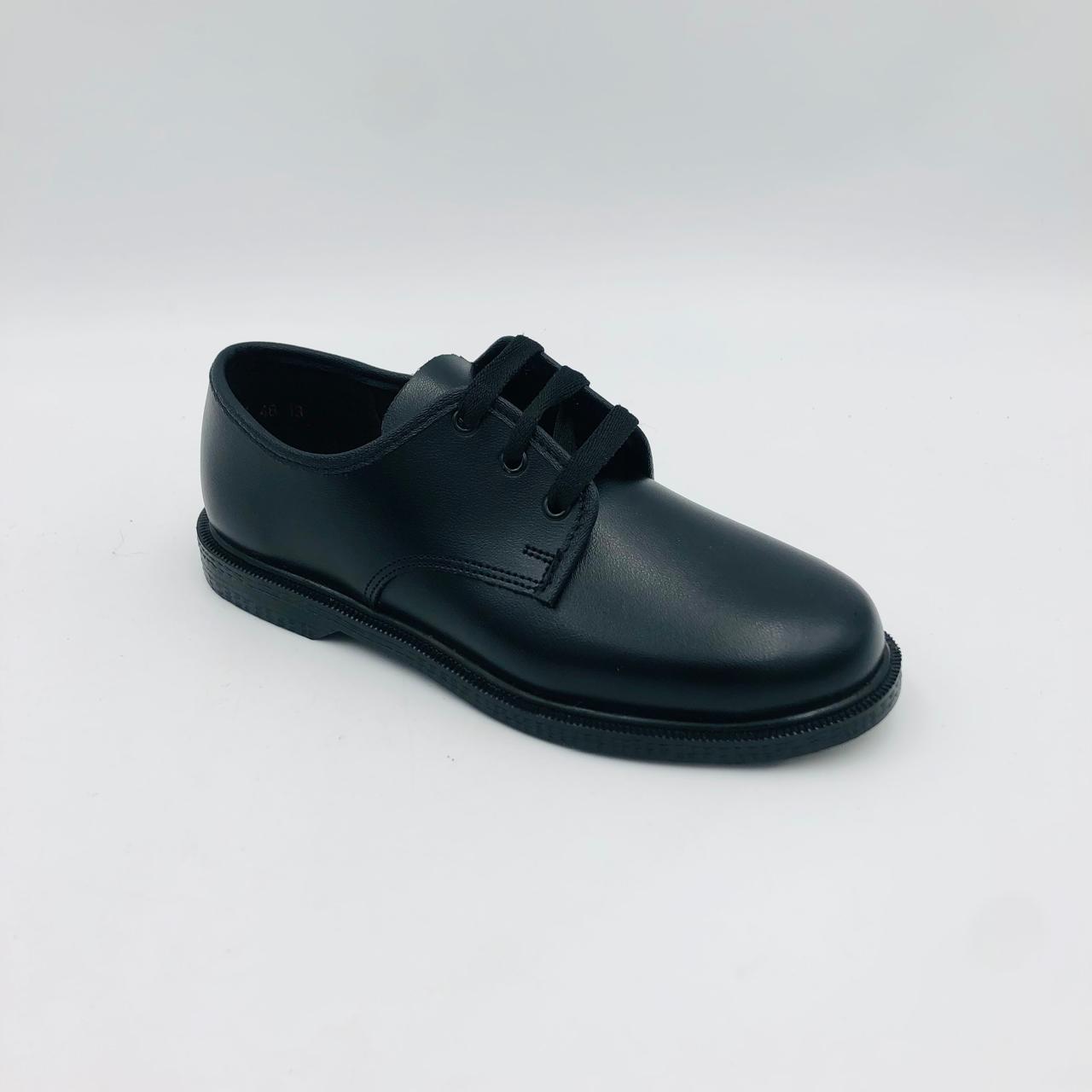 Bata College Kids Black School Shoes