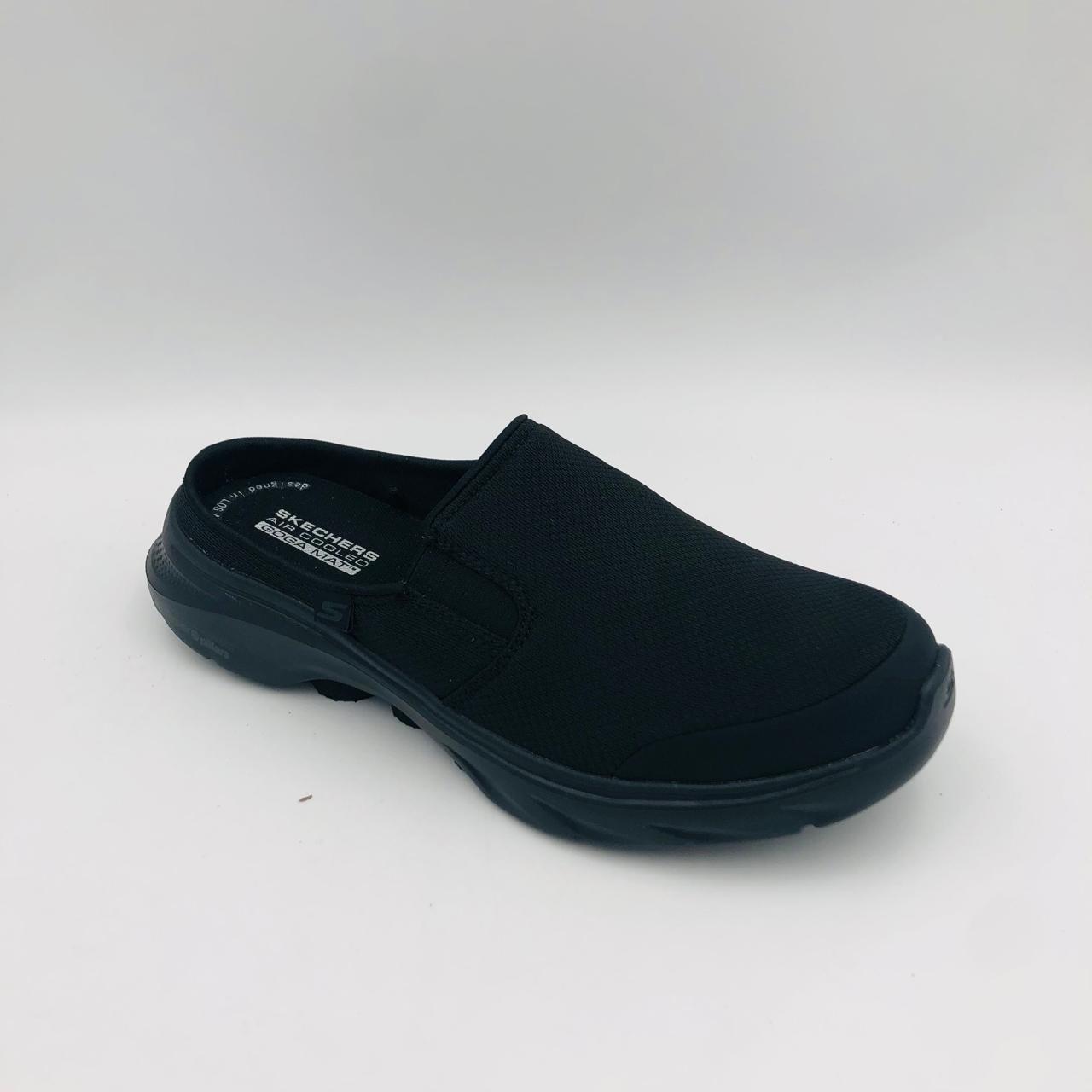 Skechers Go Walk 216645 Black Mens Open Back