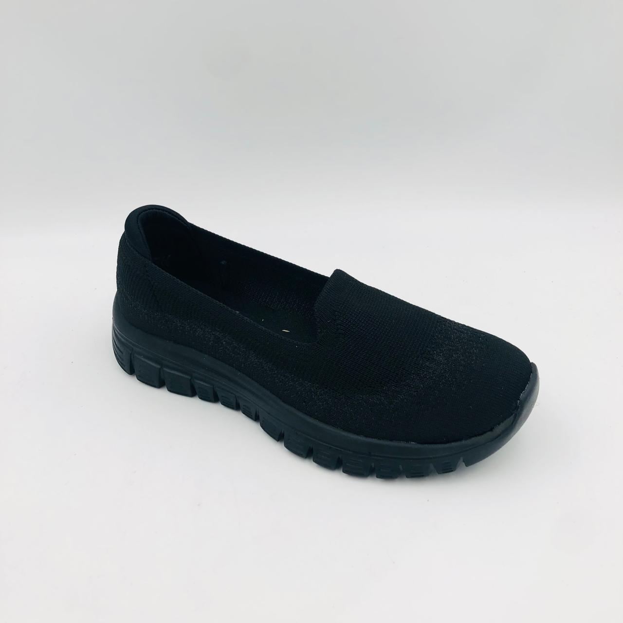 Skechers Graceful 100697 Black Ladies Sneaker