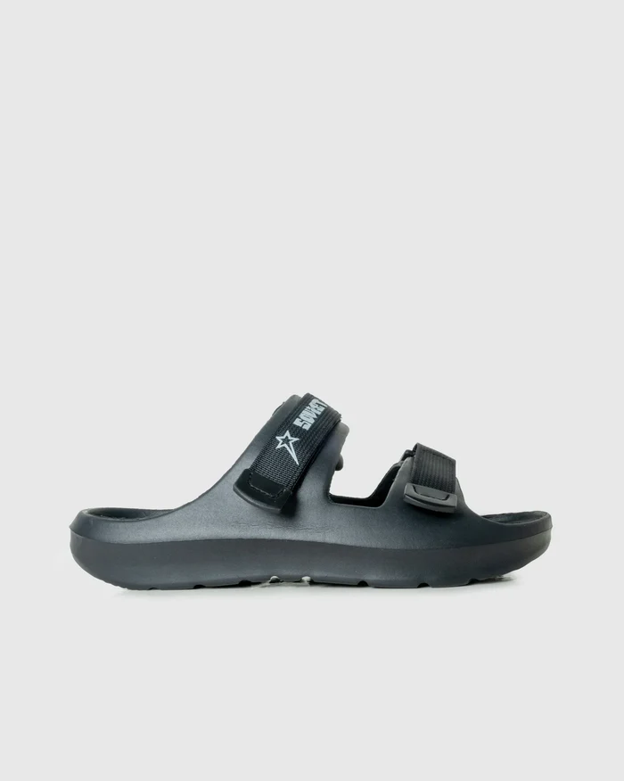 Soviet Mens Gladiator Black Sandal - Image 2