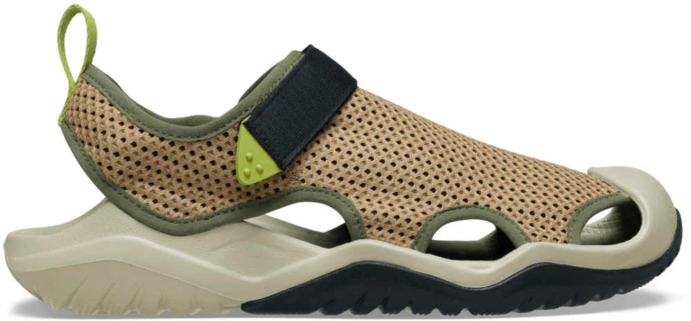 Crocs Swiftwater Prm 1Mesh Deck Sandal Mirage Mens - Image 2