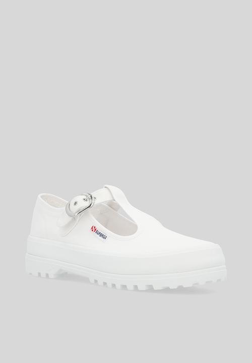 Superga 2541 Mary Jane 901 White Sneaker