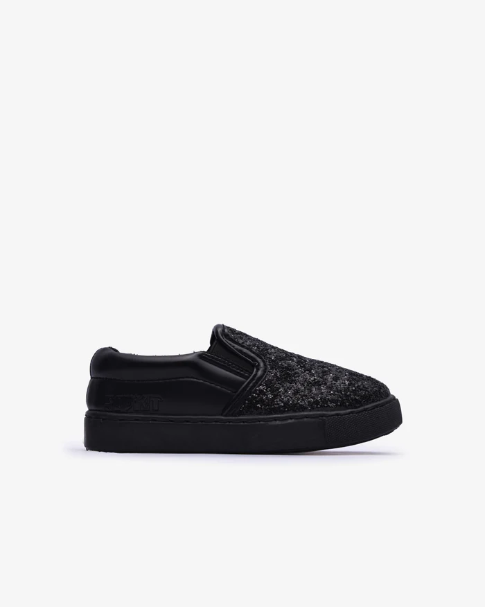Soviet Kids Nala Black Glitter Slip-On - Image 3
