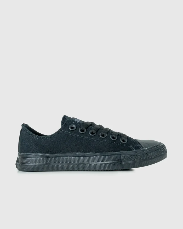 Soviet Ladies Viper Black Mono Sneaker - Image 3