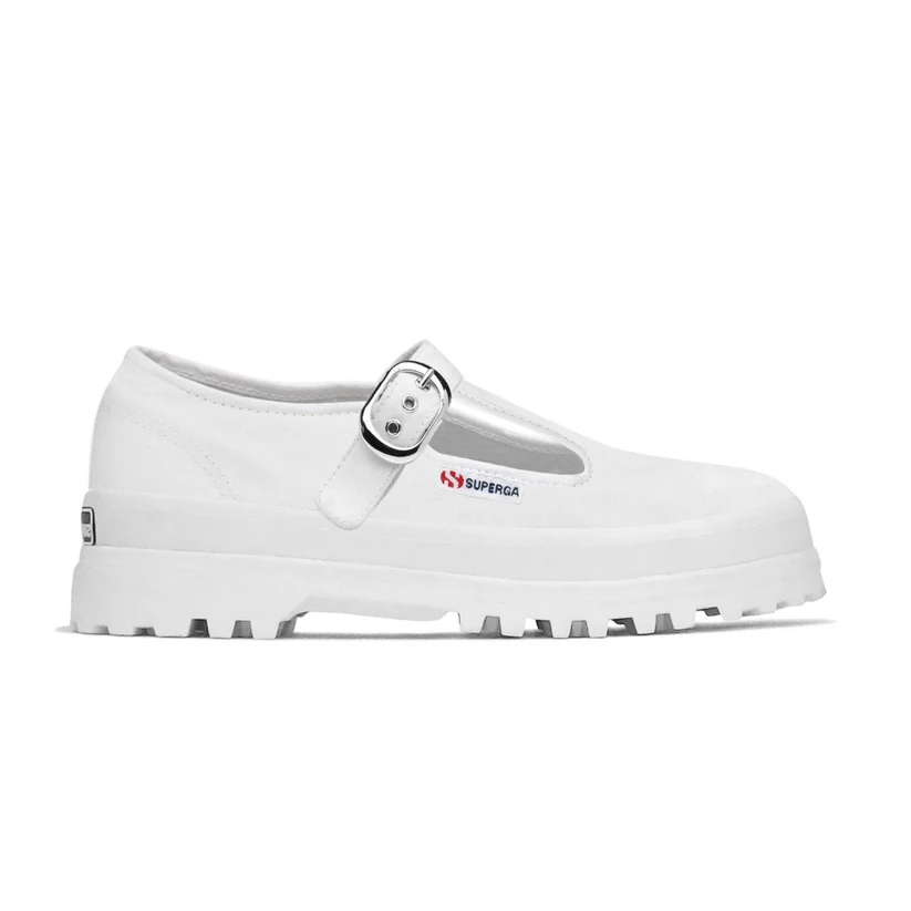 Superga 2541 Mary Jane 901 White Sneaker - Image 2