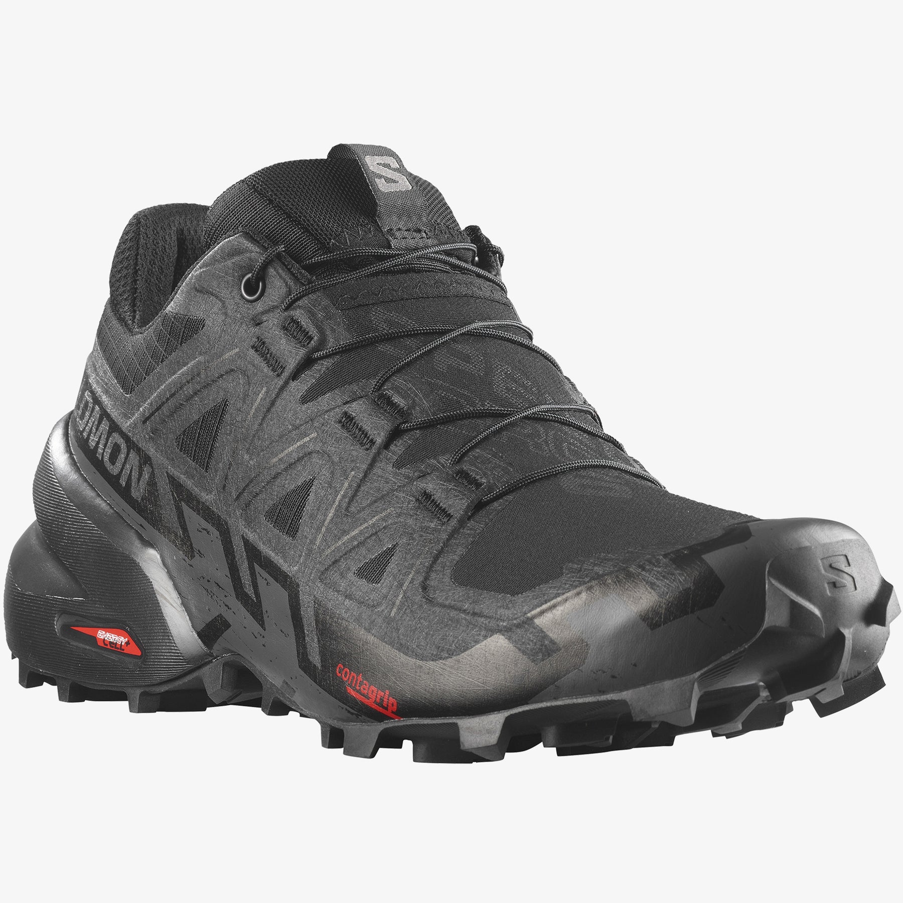 Salomon Ladies Speedcross 6 Black - Image 2