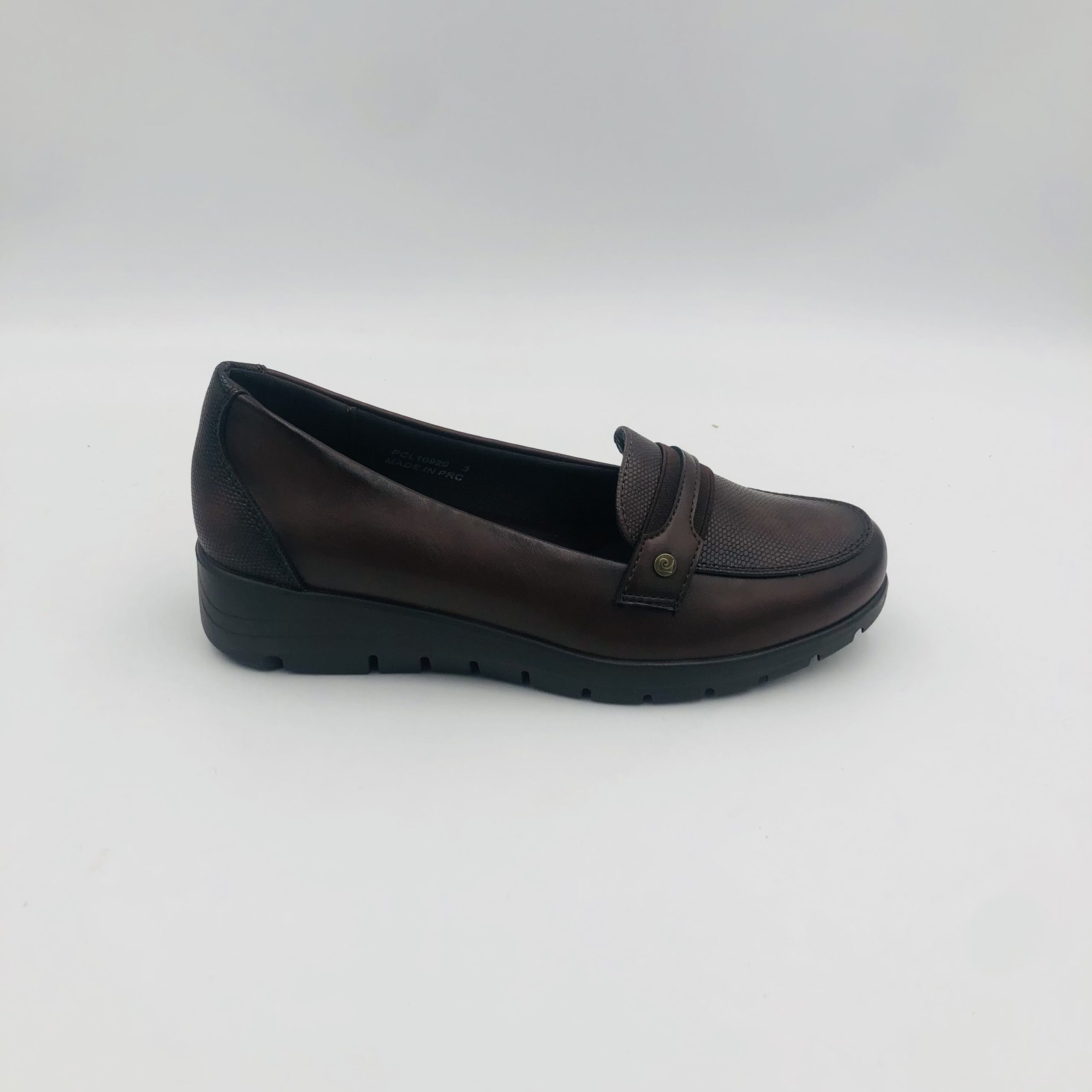 Pierre Cardin Corrine 1 Brown Ladies Comfort Wedge - Image 2