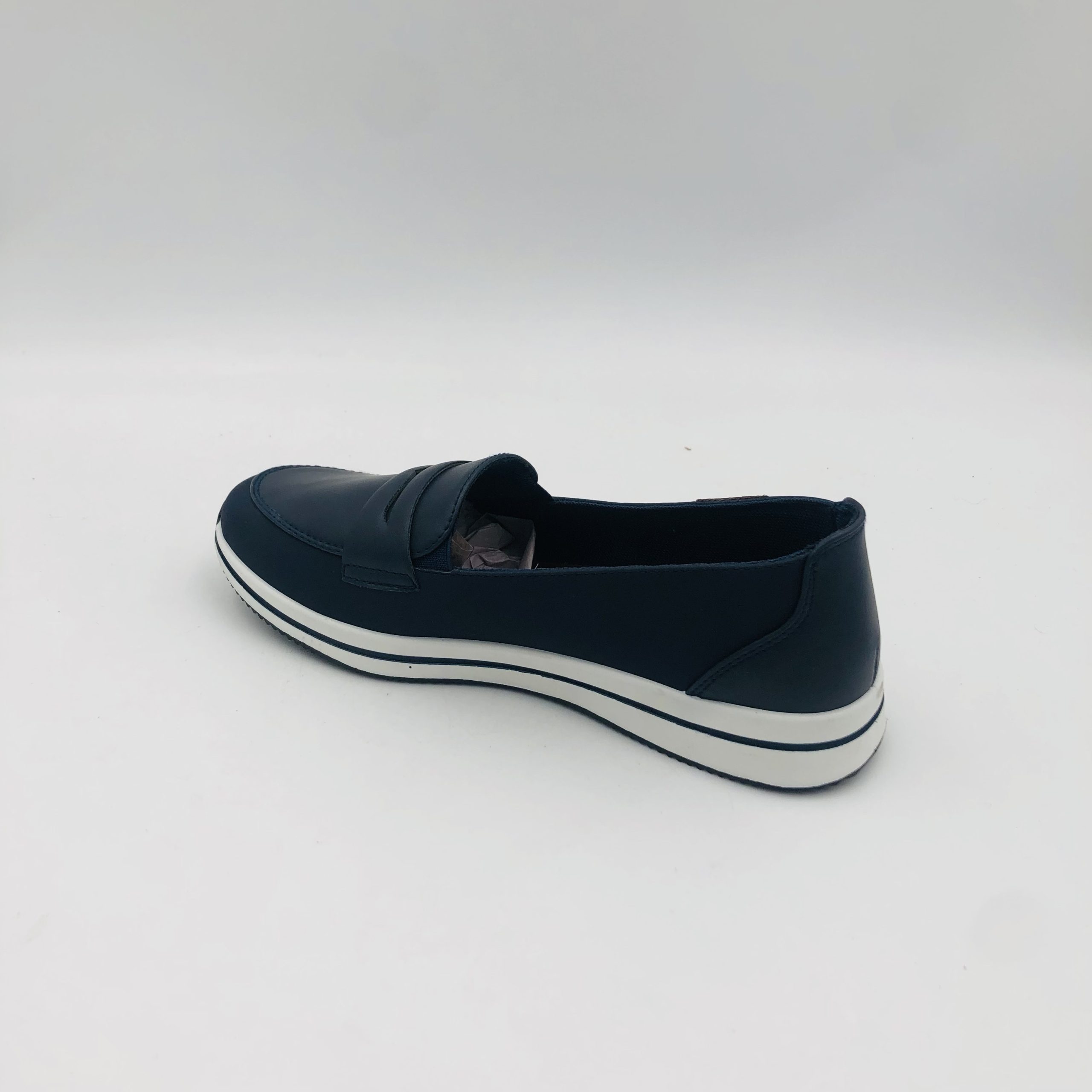 Pierre Cardin Josephine 2 Navy Ladies Comfort Loafer - Image 2