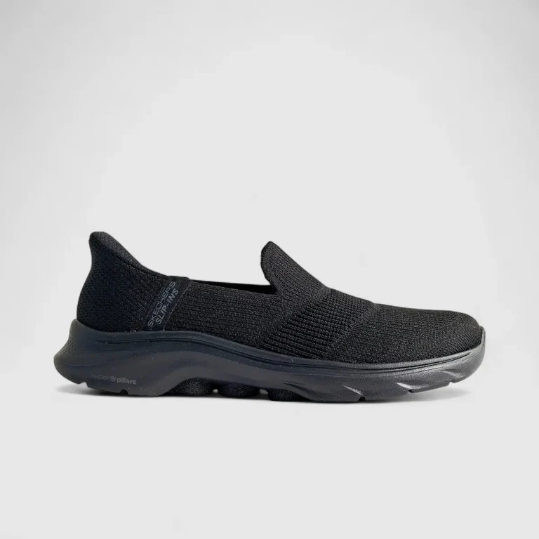 Skechers 125258 Go Walk 7 Black Ladies Sneaker - Image 2