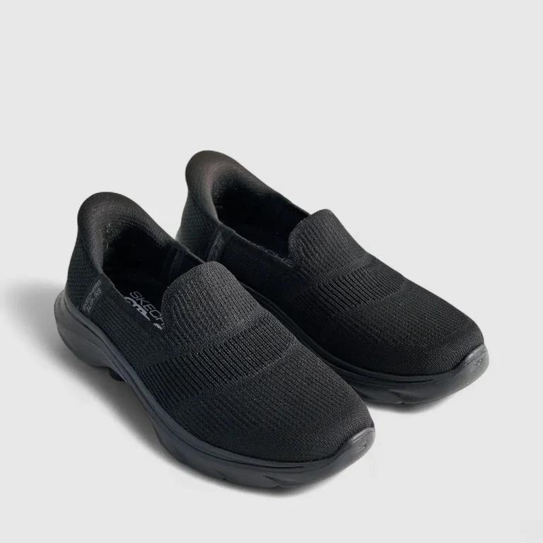 Skechers 125258 Go Walk 7 Black Ladies Sneaker