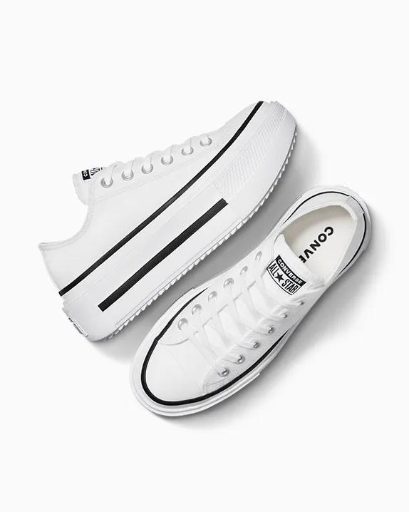 Chuck Taylor All Star Lift Double Stacked Foundation White