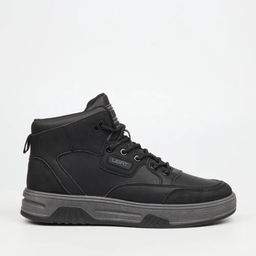 Urbanart Furrow 1 Wax Black Mens Boot - Image 3