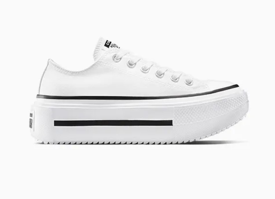 Chuck Taylor All Star Lift Double Stacked Foundation White - Image 4