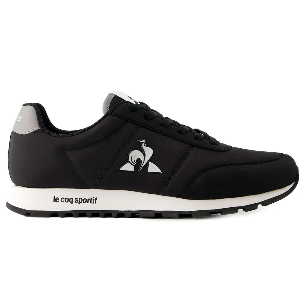Le Coq Racerone 2 Black & Silver Mens Sneaker - Image 3