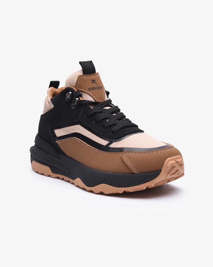 Soviet Mens Bogey Tan/Black Sneaker Boot
