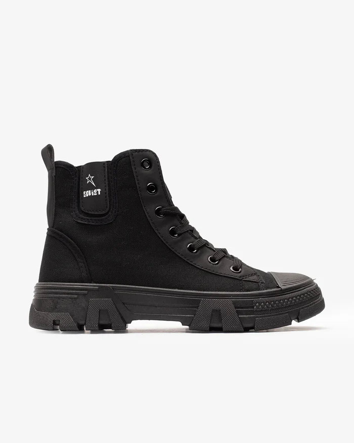 Soviet Ladies Raptor Black Mono Boot - Image 3