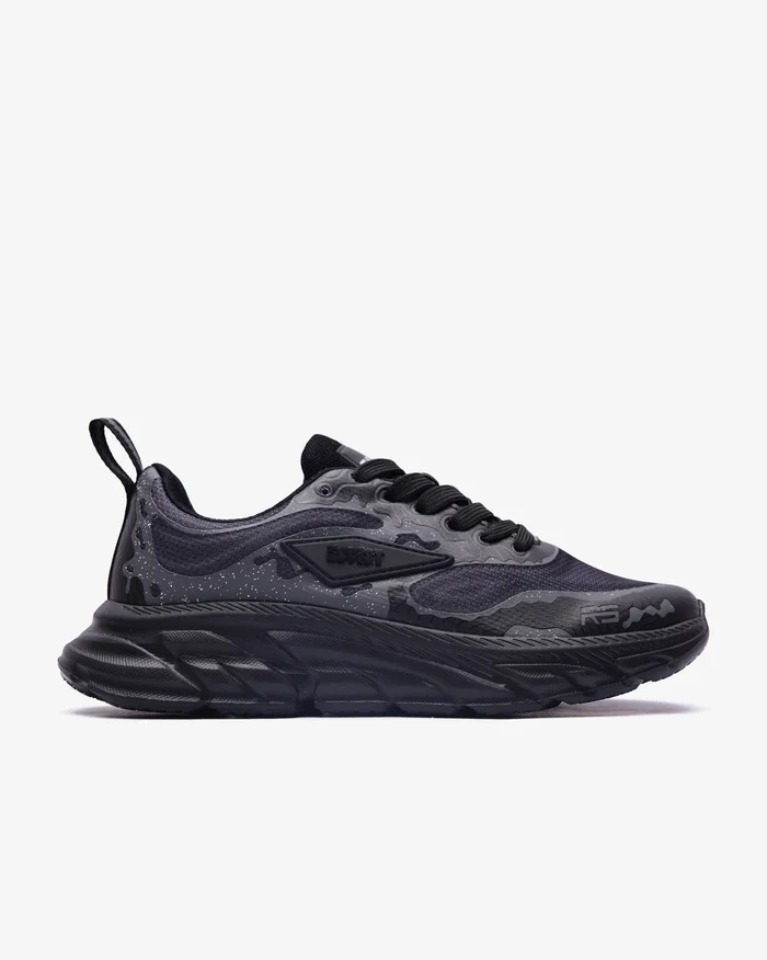 Soviet Ladies Campsbay Black Trainer - Image 2