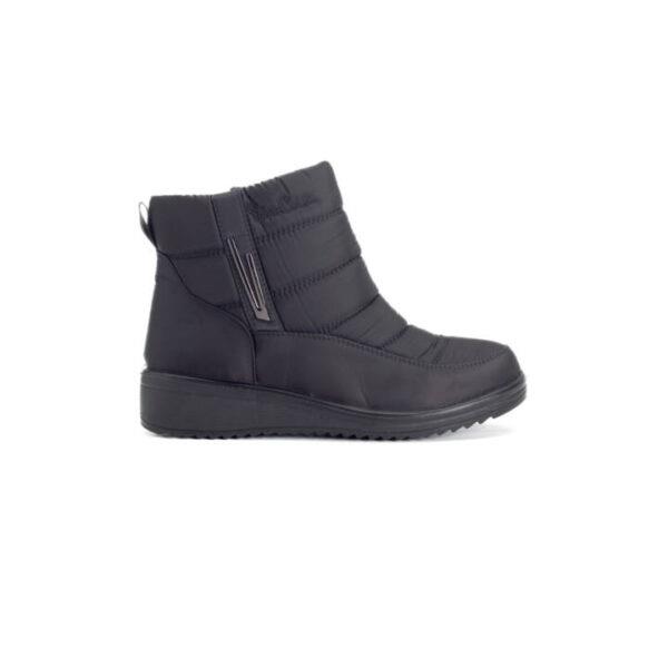 Pierre Cardin Christelle Black Ladies Puffer Boot