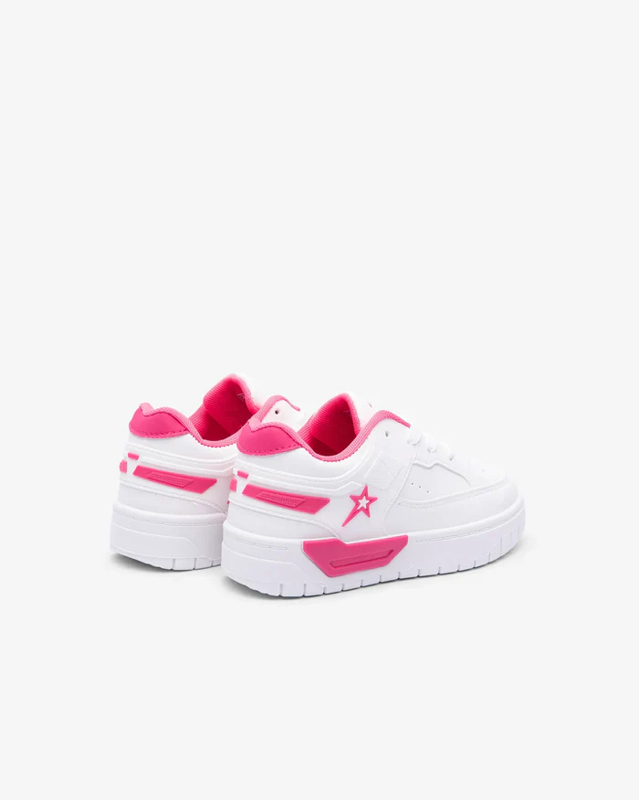Soviet Kids Addison White/Hot Pink Sneaker - Image 2