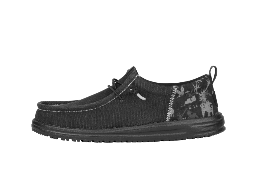 Hey Dude Wally Funk Hunt Camo Black Shoe - Image 4