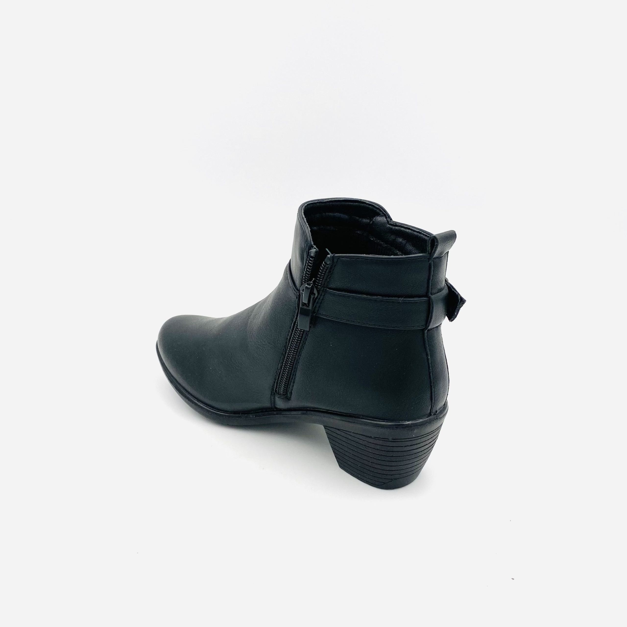 Savoy Ladies Olga Black Ankle Boot - Image 2