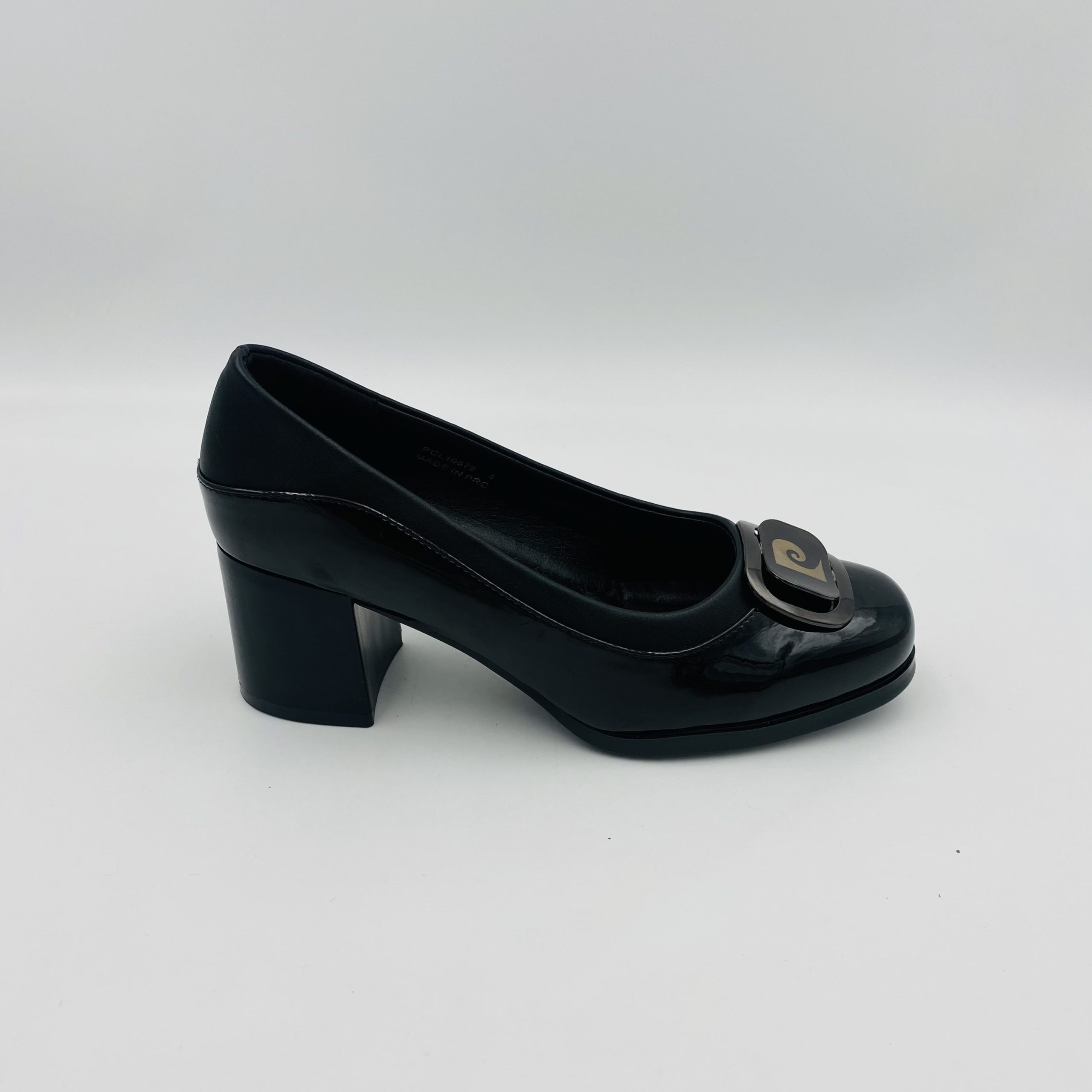 Pierre Cardin 10879 Polly 2 Black Ladies Block Heel - Image 3