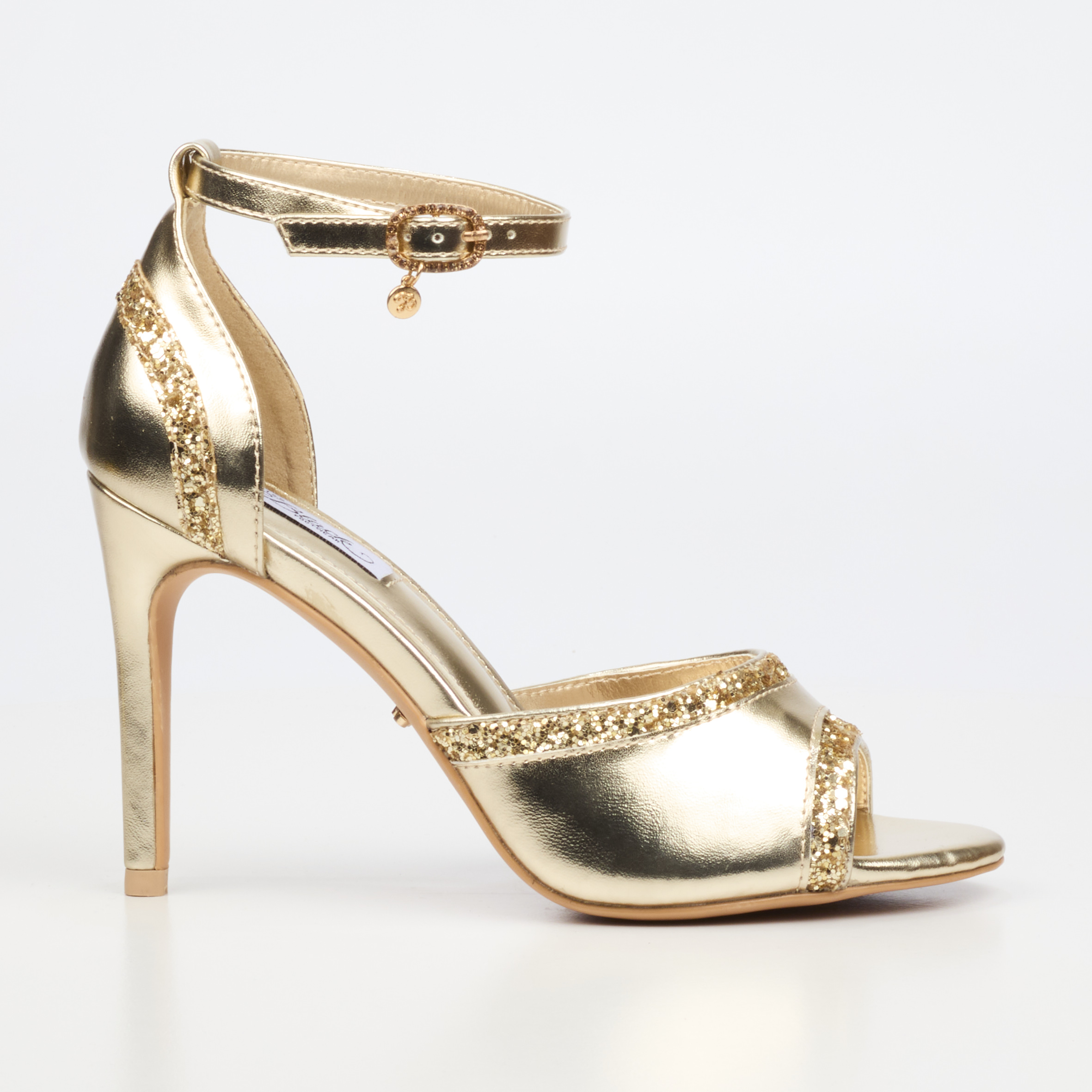 Miss Black Jazz 42 Gold Ladies Heel - Image 3