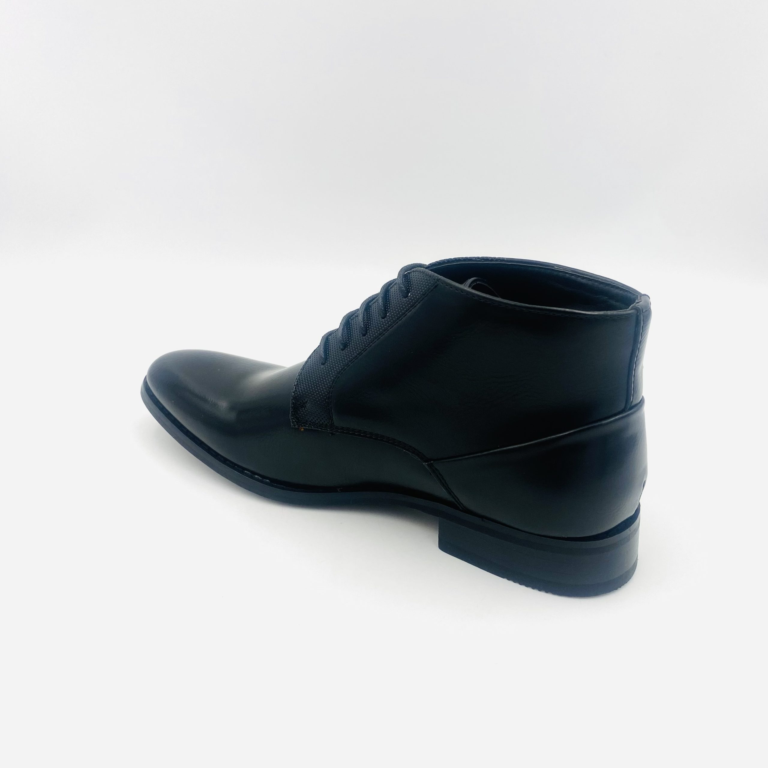 Gino Paoli 195 Black Mens Formal Lace Up Boot - Image 3