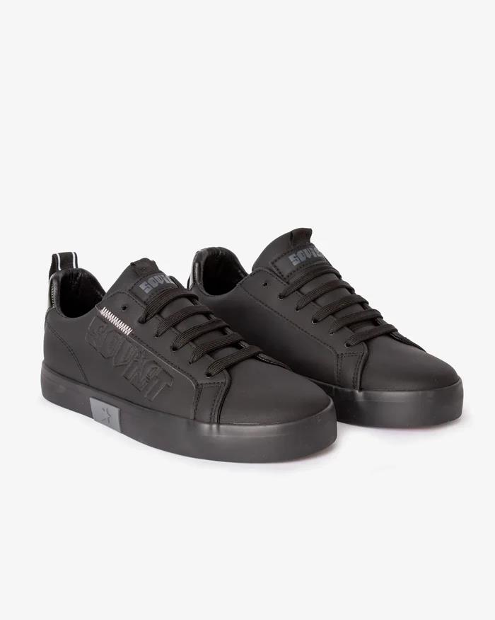 Soviet Ladies Hollywood Sneaker Black And Charcoal