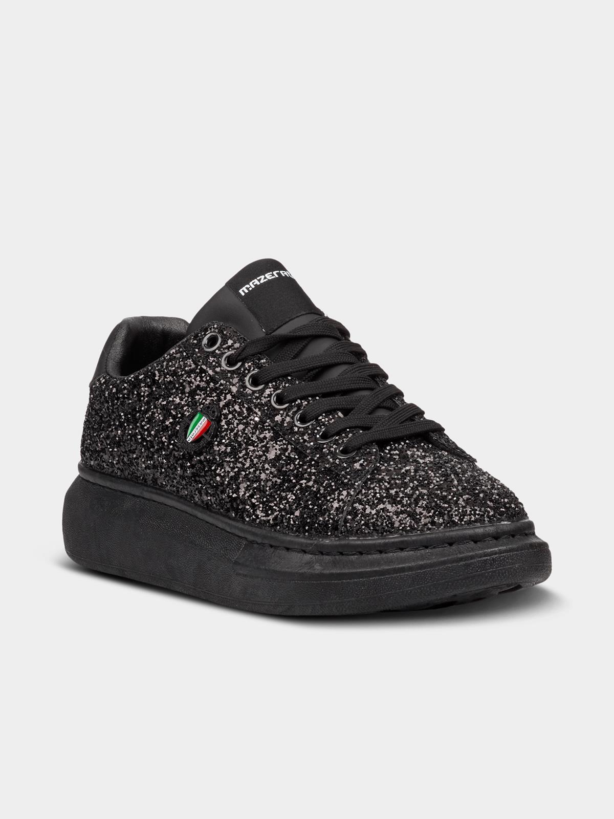 Ubrt Kelvis 2 Black Mens Rhinestone Sneaker