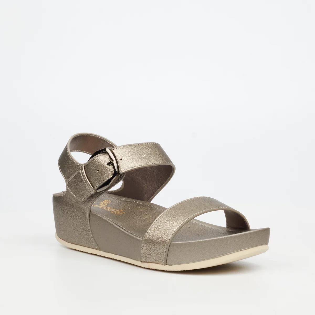 Butterfly Delia 16 Pewter Ladies Sandal